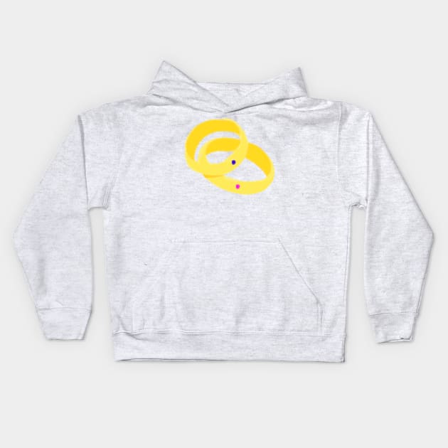 Anniversary Gold Kids Hoodie by Shop Ovov